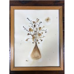 Pressed Flowers in Frame