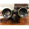 Image 2 : Antique binoculars with case