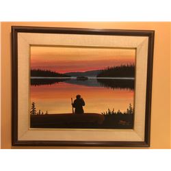 Colville Lake NWT Painting