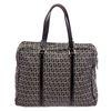 Image 7 : Fendi Blue Gray Canvas Leather Zucca Tote Bag