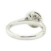 Image 3 : 1.36 ctw Diamond Engagement Ring - 14KT White Gold