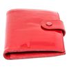 Image 3 : Chanel Red Patent Leather Compact Tab Wallet