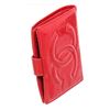 Image 5 : Chanel Red Patent Leather Compact Tab Wallet