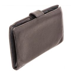 Chanel Black Caviar Leather Timeless French Purse Long Wallet