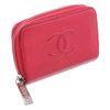 Image 1 : Chanel Red Caviar Leather Timeless Coin Purse