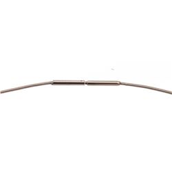 Hermes Pink Enamel Cage d'H Pendant Necklace