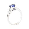 Image 4 : 1.82 ctw Sapphire and Diamond Ring - 14KT White Gold