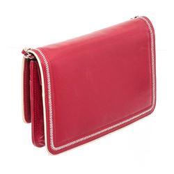 Chanel Red Leather Wallet On Chain WOC