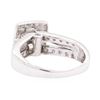 Image 3 : 0.87 ctw Diamond Ring - 14KT White Gold