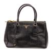 Image 1 : Prada Small Saffiano Lux Double Zip Galleria Tote