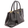 Image 2 : Prada Small Saffiano Lux Double Zip Galleria Tote