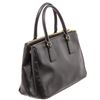 Image 3 : Prada Small Saffiano Lux Double Zip Galleria Tote