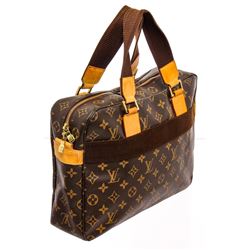 Louis Vuitton Monogram Canvas Leather Sac Bosphore Bag