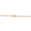 Image 1 : Chanel Vintage Gold-Tone CC Rhinestone Cross Pendant Necklace