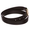 Image 2 : Dunhill Black Leather Gold Buckle Belt