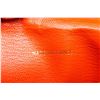 Image 7 : Chanel Orange Lambskin Leather Long Bifold Wallet