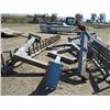 Image 2 : LARGE LOT OF PAINTED BLUE METAL PCS & CONVEYOR