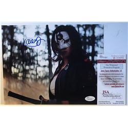 KAREN FUKUHARA as KATANA SIGNED 8X10 PHOTO 'SUICIDE SQUAD' JSA COA