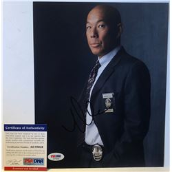 MICHAEL PAUL CHAN as LT. TAO SIGNED 8X10 PHOTO 'THE CLOSER, MAJOR CRIMES' PSA DNA COA