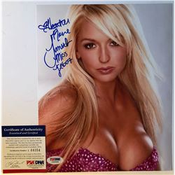 HEATHER RENE SMITH SIGNED 8X10 PHOTO 'FEB 2009 PLAYBOY PLAYMATE OF THE MONTH' PSA DNA COA
