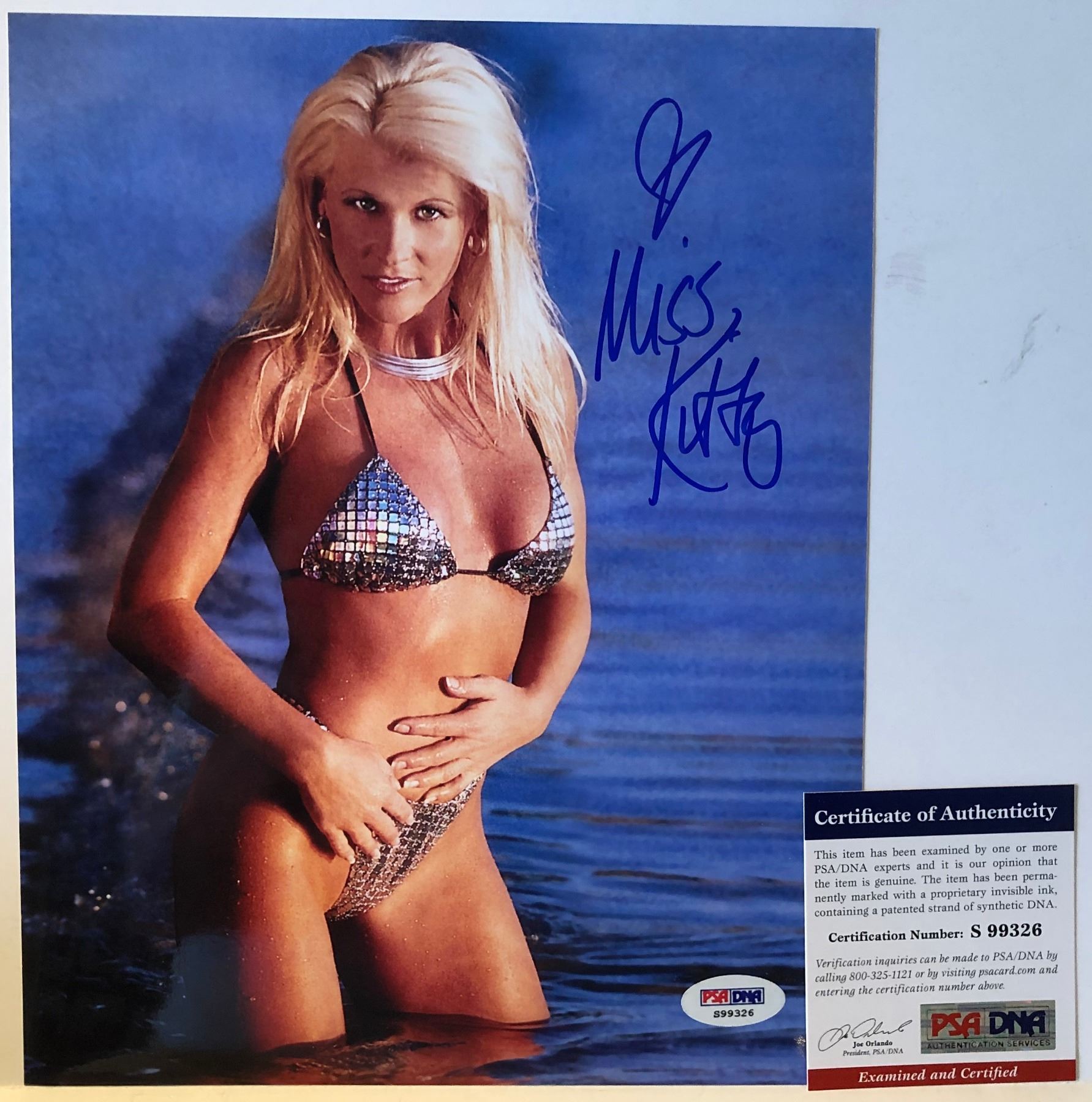 stacy carter miss kitty signed 8x10