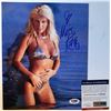 Image 1 : STACY CARTER MISS KITTY SIGNED 8X10 PHOTO 'WWE WRESTLING DIVA' PSA DNA COA