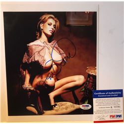 DIORA BAIRD SIGNED 8X10 PHOTO 'WEDDING CRASHERS, AUG 2005 PLAYBOY COVER' PSA DNA COA
