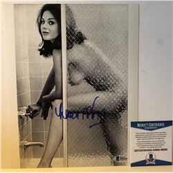 LANA WOOD SEXY SIGNED 8X10 PHOTO 'JAMES BOND:DIAMONDS ARE FOREVER' BECKETT BAS COA