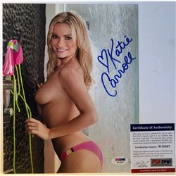 KATIE CARROLL VERY SEXY SIGNED 8X10 PHOTO 'PLAYBOY STUDENT BODIES'  PSA DNA COA