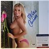 Image 1 : KATIE CARROLL VERY SEXY SIGNED 8X10 PHOTO 'PLAYBOY STUDENT BODIES'  PSA DNA COA