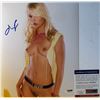Image 1 : ATHENA LUNDBERG SIGNED 8X10 PHOTO 'JAN 2006 PLAYBOY PLAYMATE OF THE MONTH' PSA DNA COA