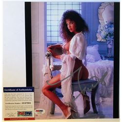TERI WEIGEL SIGNED 8X10 PHOTO 'APRIL 1986 PLAYBOY PLAYMATE OF THE MONTH' PSA DNA COA