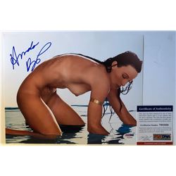 AMANDA BEARD 7 TIME OLYMPIC MEDALIST  NUDE SIGNED 8X10 PHOTO PSA DNA COA