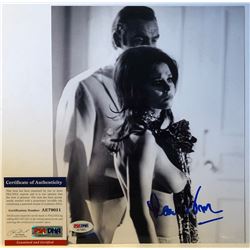 LANA WOOD SEXY SIGNED 8X10 PHOTO 'JAMES BOND:DIAMONDS ARE FOREVER' PSA DNA COA