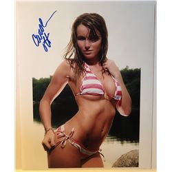 CAROLINE OTT SEXY MODEL SIGNED 8X10 PHOTO UACC COA