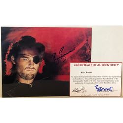 KURT RUSSELL SIGNED 8X10 PHOTO 'ESCAPE FROM NEW YORK' COA