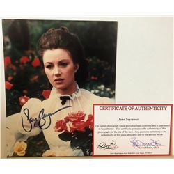 JANE SEYMOUR SIGNED 8X10 PHOTO 'SOMEWHERE IN TIME, MEDICINE WOMAN' COA