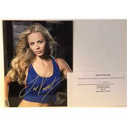 LAURA VANDERVOORT SIGNED 8X10 PHOTO 'SMALLVILLE'  COA