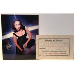JESSICA ALBA  SIGNED 8.5X11 PHOTO 'DARK ANGEL' COA