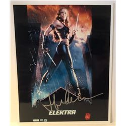 JENNIFER GARNER as ELEKTRA SIGNED 8X10 'DAREDEVIL' PHOTO