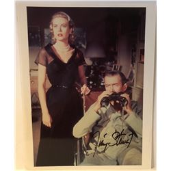 JIMMY STEWART SIGNED 8X10 PHOTO 'REAR WINDOW'
