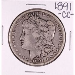 1891-CC $1 Morgan Silver Dollar Coin