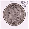 Image 1 : 1891-CC $1 Morgan Silver Dollar Coin