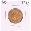 Image 1 : 1913 $5 Indian Head Half Eagle Gold Coin