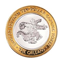 .999 Silver The Orleans Hotel & Casino Las Vegas, NV $10 Limited Edition Gaming Token