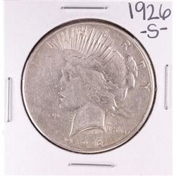 1926-S $1 Peace Silver Dollar Coin