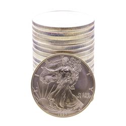 Roll of (20) Brilliant Uncirculated 1997 $1 American Silver Eagle Coins