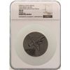 Image 1 : 1976 Israel Silver Official State Medal Operational Medal NGC MS66