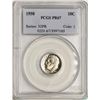 Image 1 : 1950 Proof Roosevelt Dime Coin PCGS PR67