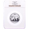 Image 1 : 2010 Proof China 50 Yuan 5oz Silver Panda Coin NGC PF69 Ultra Cameo